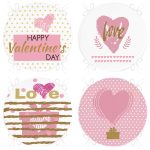 - RealHomes Yuvarlak Fermuarlı Sandalye Minderi - Realhomes  4'lü Sevgililer Günü Konseptli Özel Tasarım Modern Kombin Yuvarlak Fermuarlı Sandalye Minderi Seti Realhomes