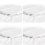 - RealHomes Yuvarlak Fermuarlı Sandalye Minderi - Realhomes  4'lü Sevgililer Günü Konseptli Özel Tasarım Modern Kombin Yuvarlak Fermuarlı Sandalye Minderi Seti Realhomes