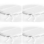 4'lü Sevgililer Günü Konseptli Özel Tasarım Modern Kombin Yuvarlak Fermuarlı Sandalye Minderi Seti Realhomes