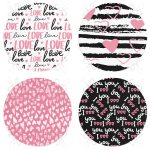 - RealHomes Yuvarlak Fermuarlı Sandalye Minderi - Realhomes  4'lü Sevgililer Günü Konseptli Özel Tasarım Modern Kombin Yuvarlak Fermuarlı Sandalye Minderi Seti Realhomes