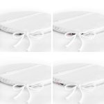 4'lü Sevgililer Günü Konseptli Özel Tasarım Modern Kombin Yuvarlak Fermuarlı Sandalye Minderi Seti Realhomes