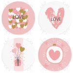 - RealHomes Yuvarlak Fermuarlı Sandalye Minderi - Realhomes  4'lü Sevgililer Günü Konseptli Özel Tasarım Modern Kombin Yuvarlak Fermuarlı Sandalye Minderi Seti Realhomes