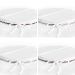 - RealHomes Yuvarlak Fermuarlı Sandalye Minderi - Realhomes 4'lü Sevgililer Günü Konseptli Özel Tasarım Modern Kombin Yuvarlak Fermuarlı Sandalye Minderi Seti Realhomes