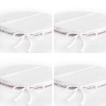 - RealHomes Yuvarlak Fermuarlı Sandalye Minderi - Realhomes  4'lü Sevgililer Günü Konseptli Özel Tasarım Modern Kombin Yuvarlak Fermuarlı Sandalye Minderi Seti Realhomes