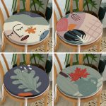 - RealHomes Yuvarlak Fermuarlı Sandalye Minderi - Realhomes  4'lü Bohem Tasarımlı Dijital Baskılı Yuvarlak Fermuarlı Sandalye Minderi Seti Realhomes