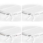 - RealHomes Yuvarlak Fermuarlı Sandalye Minderi - Realhomes 4'lü Renkli Kelebekler Özel Tasarım Dijital Baskılı Modern Yuvarlak Fermuarlı Sandalye Minderi Seti Realhomes