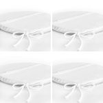 4'lü Sevimli Saksılı Kaktüs Tasarımlı Dijital Baskılı Modern Yuvarlak Fermuarlı Sandalye Minderi Seti Realhomes