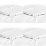 - RealHomes Yuvarlak Fermuarlı Sandalye Minderi - Realhomes  4'lü Çapa & Dümen Özel Tasarımlı Dijital Baskılı Modern Yuvarlak Fermuarlı Sandalye Minderi Seti Realhomes