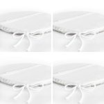 - RealHomes Yuvarlak Fermuarlı Sandalye Minderi - Realhomes 4'lü Çiçek Buketleri Tasarımlı Dijital Baskılı Modern Yuvarlak Fermuarlı Sandalye Minderi Seti Realhomes