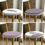 - RealHomes Yuvarlak Fermuarlı Sandalye Minderi - Realhomes 4'lü Kalp & Kaktüs Özel Tasarım Dijital Baskılı Modern Yuvarlak Fermuarlı Sandalye Minderi Seti Realhomes