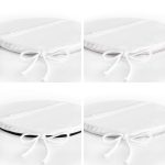 4'lü Portre Motifli Onedraw Temalı Yuvarlak Fermuarlı Sandalye Minderi Seti Realhomes