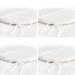 4'lü Bohem Tropik Yaprak Motifli Yuvarlak Fermuarlı Sandalye Minderi Seti Realhomes