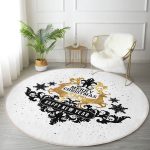 - RealHomes Dijital Baskılı Kaymaz Tabanlı Comfort Yuvarlak Halı - Realhomes  Siyah Beyaz Geyikli Merry Christmas Motifli Dijital Baskılı Modern Salon ve Oturma Odası Kaymaz Tabanlı Yuvarlak Halı Realhomes