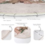 - RealHomes Dijital Baskılı Kaymaz Tabanlı Comfort Yuvarlak Halı - Realhomes  Ahşap Çam Ağacı Tasarımlı Dijital Baskılı Modern Kahverengi Mutfak Yıkanabilir Kaymaz Tabanlı Yuvarlak Halı Realhomes