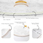 - RealHomes Dijital Baskılı Kaymaz Tabanlı Comfort Yuvarlak Halı - Realhomes  Ay'ın Dönüşümleri Özel Tasarım Dijital Baskılı Renkli Salon ve Oturma Odası Yıkanabilir Kaymaz Tabanlı Yuvarlak Halı Realhomes