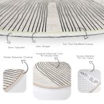 - RealHomes Dijital Baskılı Kaymaz Tabanlı Comfort Yuvarlak Halı - Realhomes Soyut Tarzda Onedraw Çizimli Dijital Baskılı Modern Siyah Salon ve Oturma Odası Yıkanabilir Kaymaz Tabanlı Yuvarlak Halı Realhomes