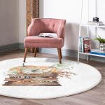 - RealHomes Dijital Baskılı Kaymaz Tabanlı Comfort Yuvarlak Halı - Realhomes  Realhomes Kasalı Kabak Motifli Dijital Baskılı Kahverengi Outdoor Yıkanabilir Kaymaz Tabanlı Yuvarlak Halı Realhomes