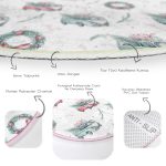 - RealHomes Dijital Baskılı Kaymaz Tabanlı Comfort Yuvarlak Halı - Realhomes Christmas Temalı Araba Tasarımlı Dijital Baskılı Pembe Çocuk ve Genç Odası Yıkanabilir Kaymaz Tabanlı Yuvarlak Halı Realhomes