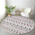 - RealHomes Dijital Baskılı Kaymaz Tabanlı Comfort Yuvarlak Halı - Realhomes  Realhomes Etnik İskandinav Motifli Dijital Baskılı Renkli Mutfak Yıkanabilir Kaymaz Tabanlı Yuvarlak Halı Realhomes