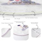 - RealHomes Dijital Baskılı Kaymaz Tabanlı Comfort Yuvarlak Halı - Realhomes  Realhomes Kız Temalı Dijital Baskılı Lacivert Çocuk ve Genç Odası Yıkanabilir Kaymaz Tabanlı Yuvarlak Halı Realhomes