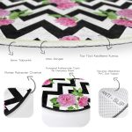 - RealHomes Dijital Baskılı Kaymaz Tabanlı Comfort Yuvarlak Halı - Realhomes  Zikzak Zebra Temalı Gül Motifli Modern Pembe Koridor ve Antre Yıkanabilir Kaymaz Tabanlı Yuvarlak Halı Realhomes