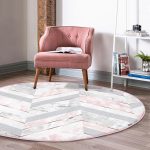 - RealHomes Dijital Baskılı Kaymaz Tabanlı Comfort Yuvarlak Halı - Realhomes  Realhomes Mermer Zeminli Geometrik Tasarımlı Gri Mutfak Yıkanabilir Kaymaz Tabanlı Yuvarlak Kadife Halı Realhomes