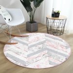 - RealHomes Dijital Baskılı Kaymaz Tabanlı Comfort Yuvarlak Halı - Realhomes  Realhomes Mermer Zeminli Geometrik Tasarımlı Gri Mutfak Yıkanabilir Kaymaz Tabanlı Yuvarlak Kadife Halı Realhomes