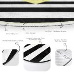 - RealHomes Dijital Baskılı Kaymaz Tabanlı Comfort Yuvarlak Halı - Realhomes  Realhomes Modern Kalp Desenli Dijital Baskılı Siyah Banyo Yıkanabilir Kaymaz Tabanlı Yuvarlak Kadife Halı Realhomes