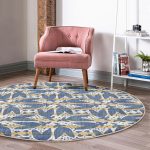 - RealHomes Dijital Baskılı Kaymaz Tabanlı Comfort Yuvarlak Halı - Realhomes  Kahverengi Çizgiler Üzerinde Soyut Çizimli Dijital Baskılı Renkli Salon ve Oturma Odası Yıkanabilir Kaymaz Tabanlı Yuvarlak Halı Realhomes