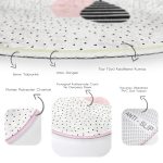 - RealHomes Dijital Baskılı Kaymaz Tabanlı Comfort Yuvarlak Halı - Realhomes  Realhomes Dijital Baskılı Puantiyeli Zemin Vazo Motifli Pembe Mutfak Yıkanabilir Kaymaz Tabanlı Yuvarlak Kadife Halı Realhomes