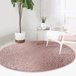 - RealHomes Dijital Baskılı Kaymaz Tabanlı Comfort Yuvarlak Halı - Realhomes Realhomes Simli Yüzey İllüstrasyon Dijital Baskılı Turuncu Mutfak Yıkanabilir Kaymaz Tabanlı Yuvarlak Halı Realhomes