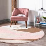 - RealHomes Dijital Baskılı Kaymaz Tabanlı Comfort Yuvarlak Halı - Realhomes  Natura Temalı Boho Tasarımlı Dijital Baskılı Modern Kahverengi Salon ve Oturma Odası Yıkanabilir Kaymaz Tabanlı Yuvarlak Halı Realhomes