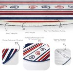 - RealHomes Dijital Baskılı Kaymaz Tabanlı Comfort Yuvarlak Halı - Realhomes  Bordo Lacivert Renkli Çapa Dümen Temalı Dijital Baskılı Modern Mutfak Yıkanabilir Kaymaz Tabanlı Yuvarlak Halı Realhomes