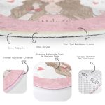 - RealHomes Dijital Baskılı Kaymaz Tabanlı Comfort Yuvarlak Halı - Realhomes Fashion Girl Dijital Baskılı Modern Pembe Çocuk ve Genç Odası Yıkanabilir Kaymaz Tabanlı Yuvarlak Halı Realhomes