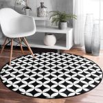 - RealHomes Dijital Baskılı Kaymaz Tabanlı Comfort Yuvarlak Halı - Realhomes  Realhomes Dairesel Geometrik Motifli Dijital Baskılı Siyah Mutfak Yıkanabilir Kaymaz Tabanlı Yuvarlak Halı Realhomes