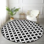 - RealHomes Dijital Baskılı Kaymaz Tabanlı Comfort Yuvarlak Halı - Realhomes  Realhomes Dairesel Geometrik Motifli Dijital Baskılı Siyah Mutfak Yıkanabilir Kaymaz Tabanlı Yuvarlak Halı Realhomes