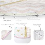 - RealHomes Dijital Baskılı Kaymaz Tabanlı Comfort Yuvarlak Halı - Realhomes  Renkli Zeminde Geometrik Desenli Dijital Baskılı Modern Pembe Çocuk ve Genç Odası Yıkanabilir Kaymaz Tabanlı Yuvarlak Halı Realhomes