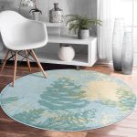 - RealHomes Dijital Baskılı Kaymaz Tabanlı Comfort Yuvarlak Halı - Realhomes  Renkli Zeminde Gold Detaylı Mermer Desenli Dijital Baskılı Modern Lacivert Salon ve Oturma Odası Kaymaz Tabanlı Yuvarlak Halı Realhomes