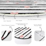 - RealHomes Dijital Baskılı Kaymaz Tabanlı Comfort Yuvarlak Halı - Realhomes  Sevgililer Günü Temalı Özel Tasarım Dijital Baskılı Modern Pembe Koridor ve Antre Yıkanabilir Kaymaz Tabanlı Yuvarlak Halı Realhomes