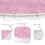 - RealHomes Dijital Baskılı Kaymaz Tabanlı Comfort Yuvarlak Halı - Realhomes  Realhomes Dijital Baskılı Aşk Temalı Kalp Motifli Pembe Yatak Odası Yıkanabilir Kaymaz Tabanlı Yuvarlak Kadife Halı Realhomes