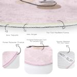 - RealHomes Dijital Baskılı Kaymaz Tabanlı Comfort Yuvarlak Halı - Realhomes  Realhomes Onedraw Kadın Sureti Çizimli Dijital Baskılı Pembe Mutfak Yıkanabilir Kaymaz Tabanlı Yuvarlak Halı Realhomes