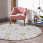 - RealHomes Dijital Baskılı Kaymaz Tabanlı Comfort Yuvarlak Halı - Realhomes  Realhomes Dijital Baskılı Geometrik Üçgen Tasarımlı Gri Ofis Yıkanabilir Kaymaz Tabanlı Yuvarlak Kadife Halı Realhomes