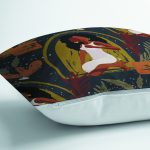 Siyahi Kadın Figürlü Etnik Temalı Özel Tasarım Yastık Kırlent Kılıfı Realhomes