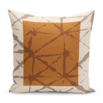 - RealHomes Dijital Baskılı Modern Yastık Kırlent Kılıfı - Realhomes Krem Kahve Çizgili Özel Tasarım Yastık Kırlent Kılıfı Realhomes