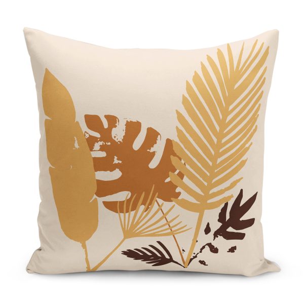 - RealHomes Dijital Baskılı Modern Yastık Kırlent Kılıfı - Realhomes  Sonbahar Temalı Kırmızı Kalp Ağaç Tasarımlı Dekoratif Yastık Kırlent Kılıfı Realhomes