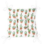 - Pofi-Ryl145-Gorsel-2 - Realhomes  Küçük küçük Kaktüs Çizimleri Dijital Baskılı Pofuduk Sandalye Minderi Realhomes