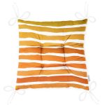 - Pofi-Ryl165-Gorsel-2 - Realhomes Sarı Turuncu Çizgili Pofuduk Sandalye Minderi Realhomes