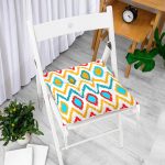 - Pofi-Ryl199-Gorsel-1 - Realhomes  Renkli Geometrik Çizimli Dijital Baskılı Pofuduk Sandalye Minderi Realhomes