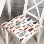 - Pofi-Ryl279-Gorsel - Realhomes  Soft Renkli Damla Desenli Pofuduk Sandalye Minderi Realhomes