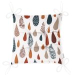 - Pofi-Ryl279-Gorsel-2 - Realhomes  Soft Renkli Damla Desenli Pofuduk Sandalye Minderi Realhomes